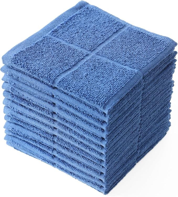 Glynniss Dishcloths Kitchen Highly Absorbent Dish Rags 100% Cotton Dish Cloths by Glynniss