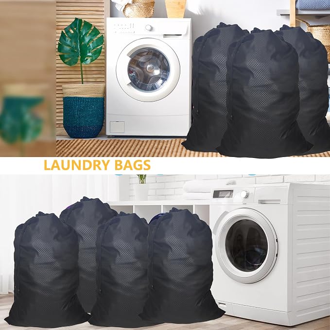 ZPECC Travel Laundry Bag 24 Pack, Bulk Extra Large Heavy Duty Bags, Durable - Image 6