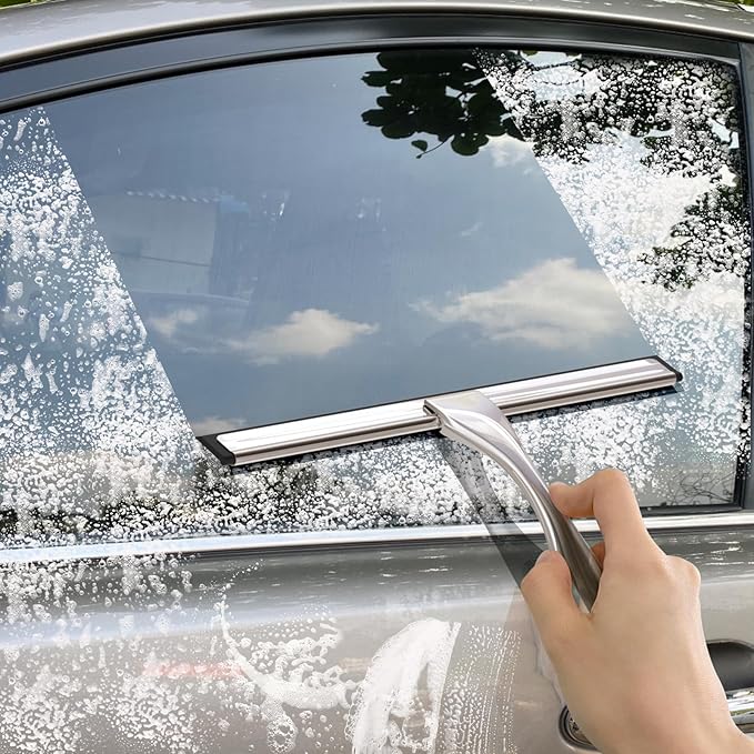 All-Purpose Stainless Steel Shower Squeegee - Image 6