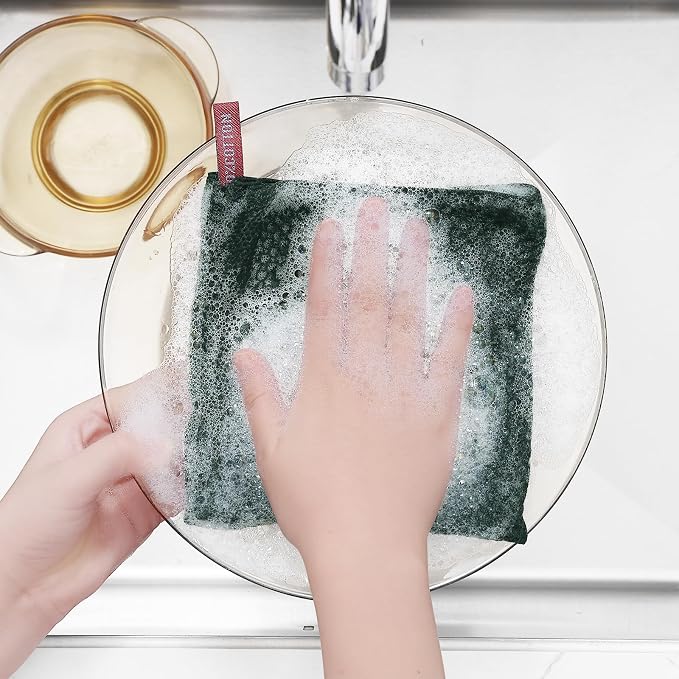 Homaxy 100% Cotton Waffle Weave Kitchen Dish Cloths, Ultra Soft Absorbent Quick - Image 4