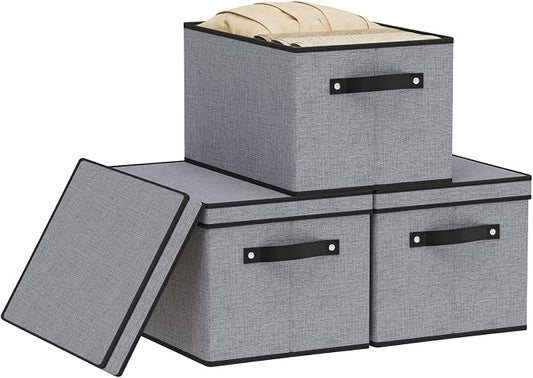 Clothing Storage Bins, Blanket Baskets by YheenLf