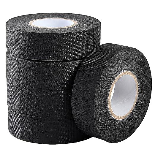 Wire Harness Tape, 0.98＂x 49FT 5 Rolls, Wiring Loom Harness, Self-Adhesive Felt by Ockuper