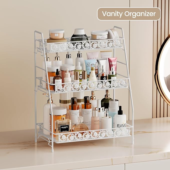 3-Tier Large Size Storage Rack, Counter Organiztion - Image 2