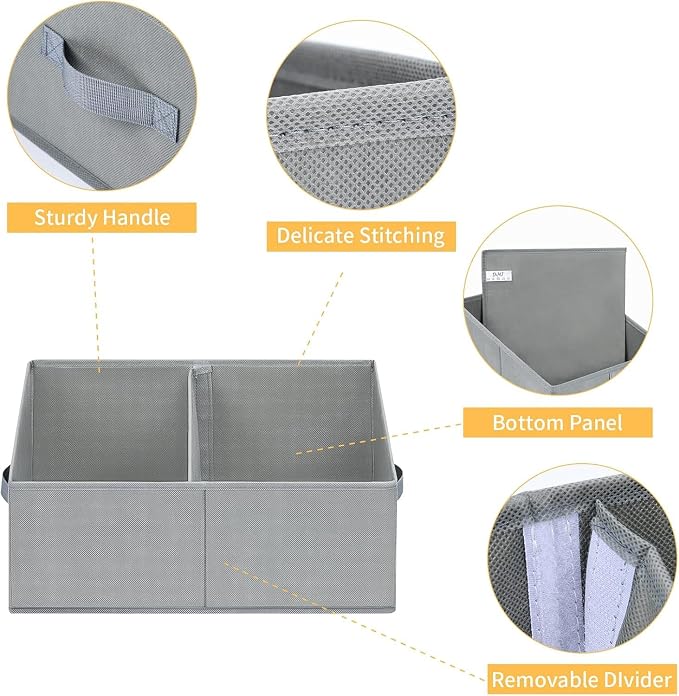 DIMJ Trapezoid Storage Bins for clothes - Image 4