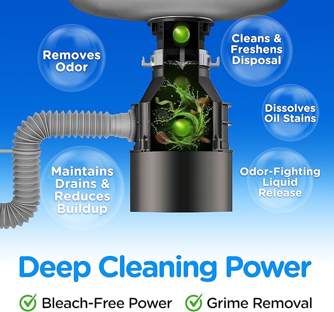 COMPAC HOME Plink Garbage Disposal Cleaner and Deodorizer, Freshens Your - Image 3