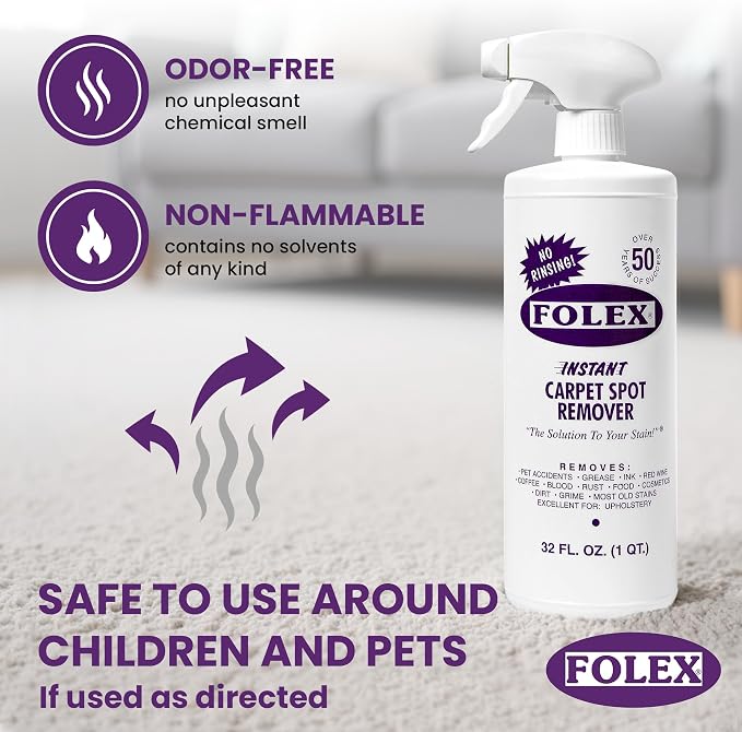 FOLEX Instant Carpet Spot Remover 128 oz - Image 3