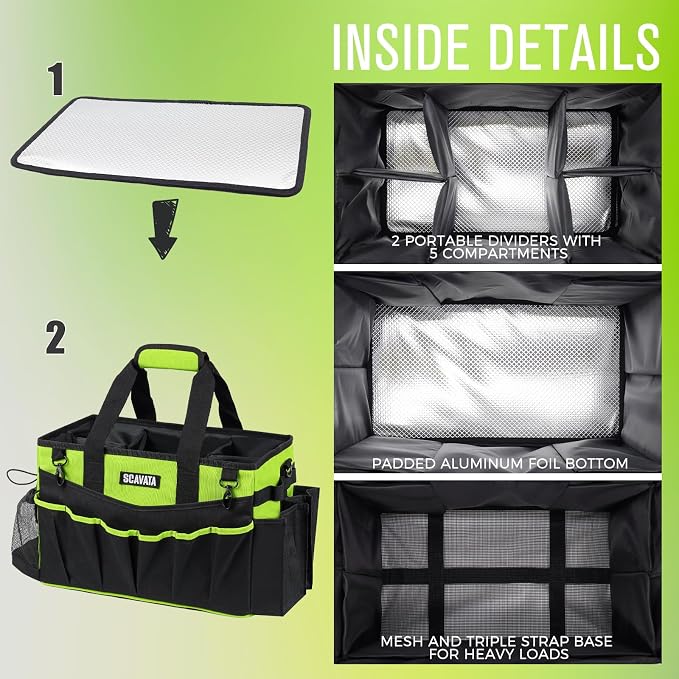Wearable Cleaning Caddy Bag, Cleaning Caddy Supplies Organizer - Image 4