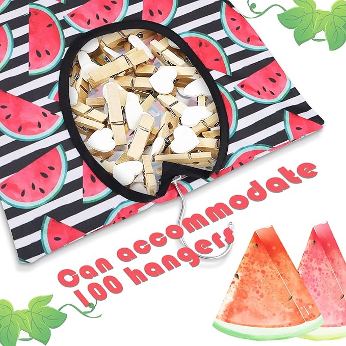 2 Pcs Watermelon Clothespin Bag - Image 3