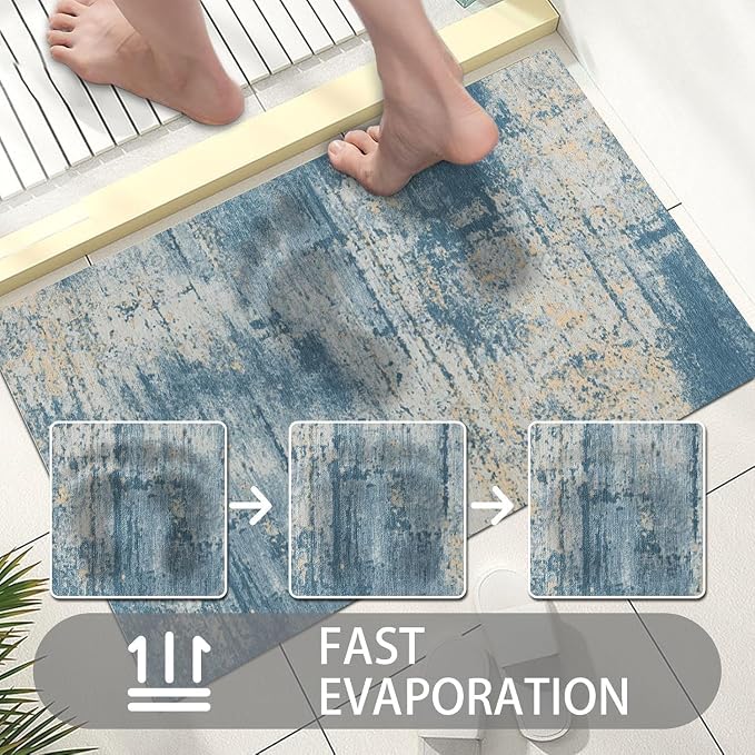 Ultra Thin Door Mat Indoor Entrance, 1/10 in Thin Door Mats - Image 5