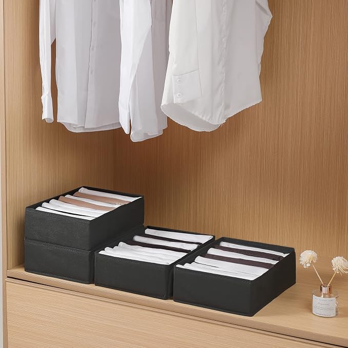4 Packs T-shirt Drawer Organizers - Image 7