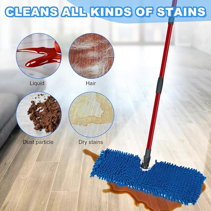 Microfiber Mops for Floor Cleaning, Flat Mop - Image 4