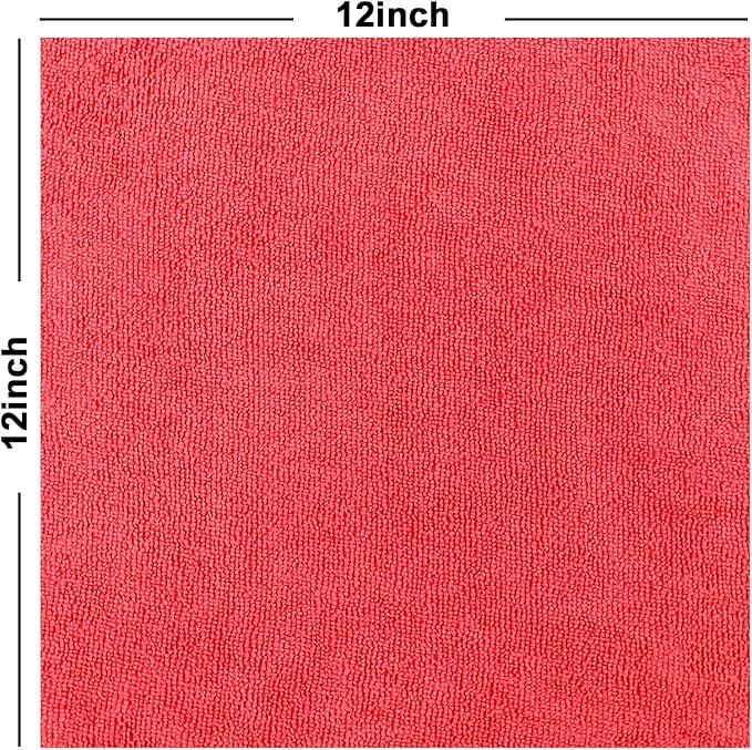 Tricol Clean Profesional Resuable Lint Free Microfiber Edgeless Cleaning Cloth - Image 2