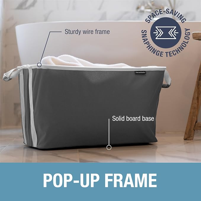 CleverMade Collapsible Laundry Basket Hamper - Image 5