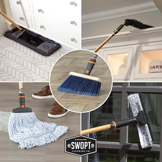 SWOPT 7-Piece Ultimate Indoor Kit — Includes 48” and 60” Wooden Handles - Image 12