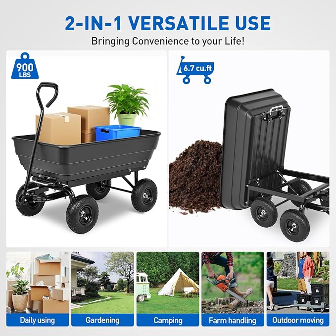 Yesker Garden Carts - Image 6