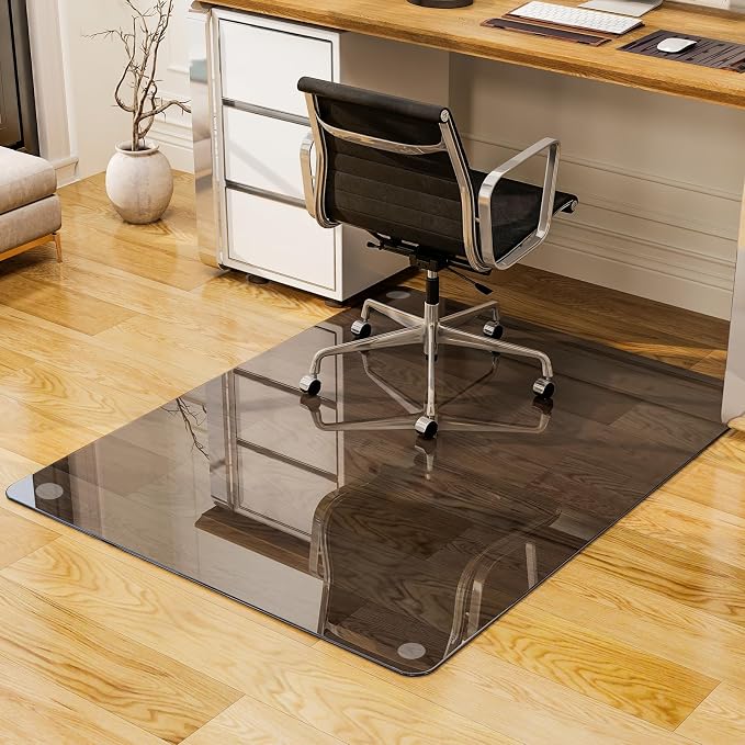 GLSLAND Office Chair Mat, 1/6" Thick Computer Floor Mat - Image 9