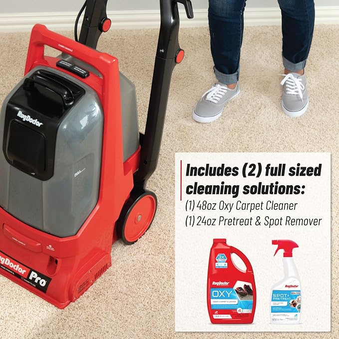 Rug Doctor Pro Deep Commercial Carpet Cleaning Machine, Oxy Bundle, Includes 48 - Image 10