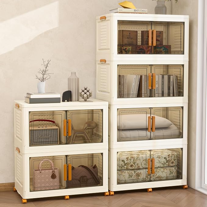 Plastic Stackable Storage Bins - Image 4