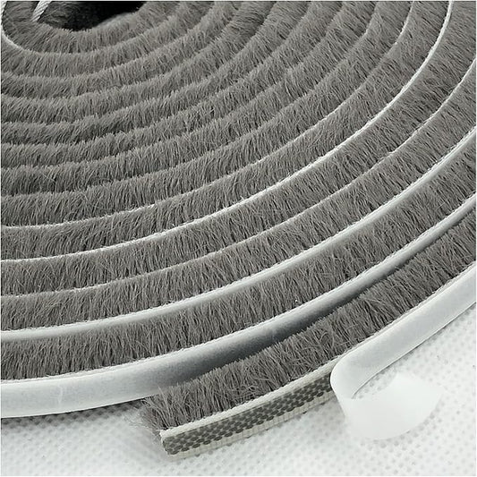 Weather Stripping Brush for Sliding Windows/Doors Frame Side, Pile Self by Zhilokdor