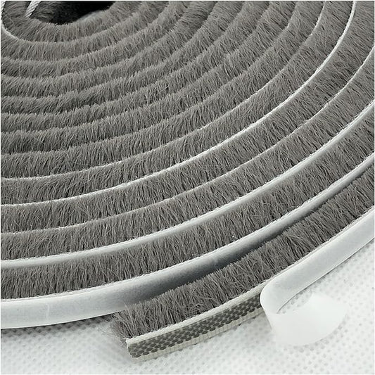 Weather Stripping Brush for Sliding Windows/Doors Frame Side, Pile Self by Zhilokdor