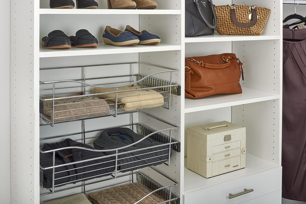 Rev-A-Shelf - CB-181411CR-1 - Chrome Closet Pull-Out Basket