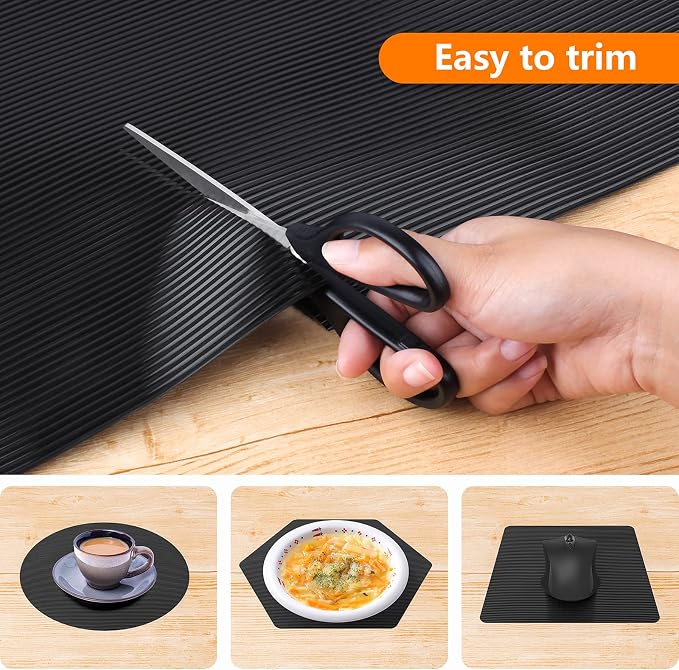 Shelf Liners for Kitchen Cabinets Non Adhesive Drawer Liner EVA Material - Image 2