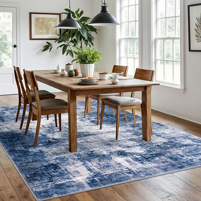 IOHOUZE Abstract Area Rugs 6x9 Ft Washable Rugs - Image 2