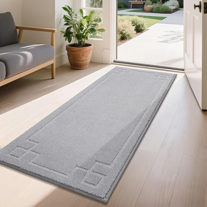 BEQHAUSE Door Mat 24" x 60", Non-Slip Door Mats Indoor Entryway Rugs Washable by BEQHAUSE