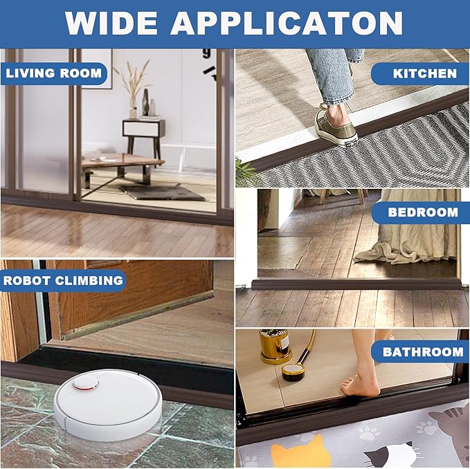Vinyl Door Threshold Flooring Transition Strip Self Adhesive Carpet Edging Strip - Image 6