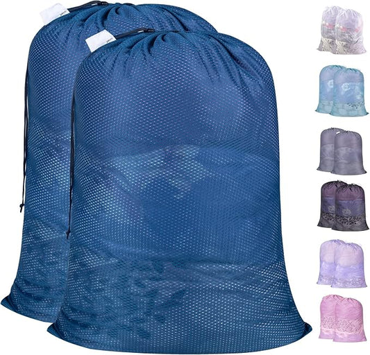 Polecasa Heavy Duty Large Mesh Laundry Bags by Polecasa