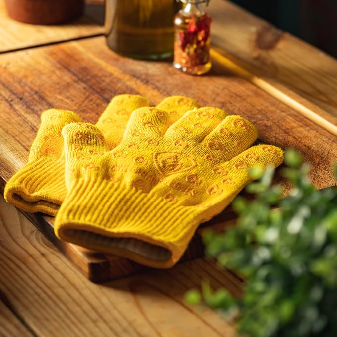 Grill Armor Oven Gloves 932°F Extreme Heat & Cut Resistant Oven Mitts - Image 3