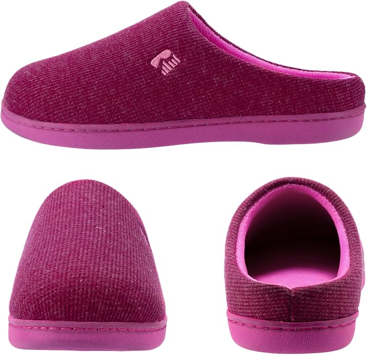 RockDove Women's Original Two-Tone Memory Foam Slipper - Image 3