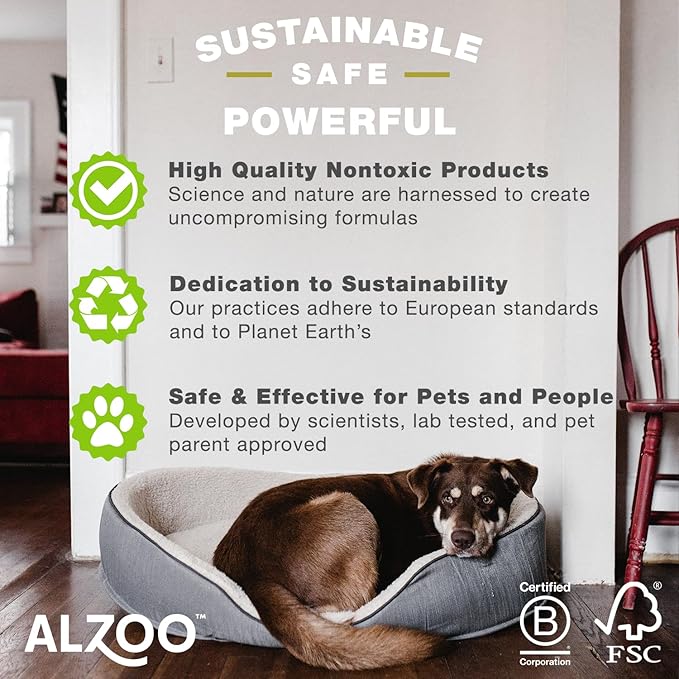 ALZOO Stain & Odor Remover, Quickly Lifts & Dissolves Pet Stains & Helps - Image 6