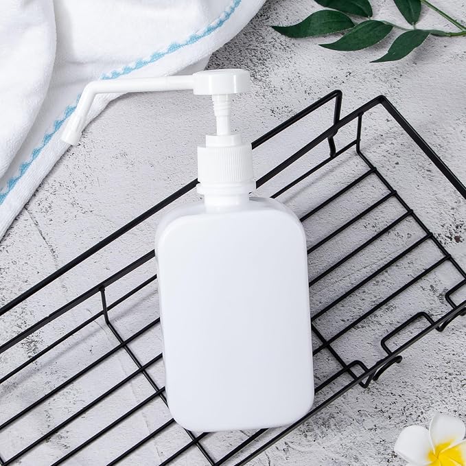 Pump Bottles Dispenser 16.9oz/500ml, 4 Pack Empty Plastic Hand Soap Shampoo - Image 9
