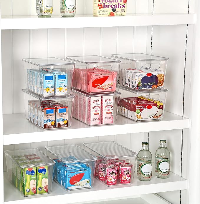 Vtopmart 1 Pack Clear Stackable Storage Bins - Image 3
