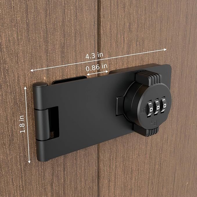 Keyless Combination Lock 3-Digit Combination Lock - Image 2