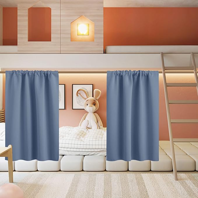 RYB HOME Small Curtains for Door Windows by RYBHOME