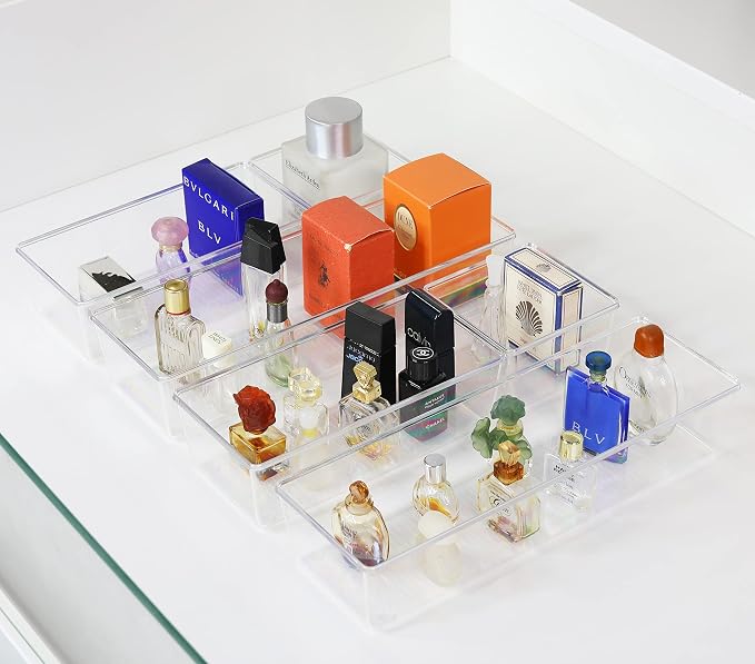 Simple Houseware Clear Drawer Organizer - Image 6