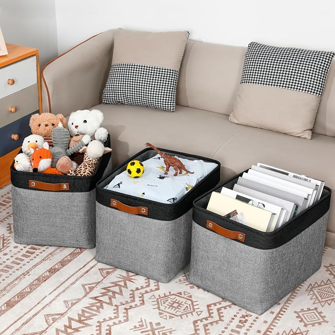DULLEMELO Fabric Storage Bins - Image 5