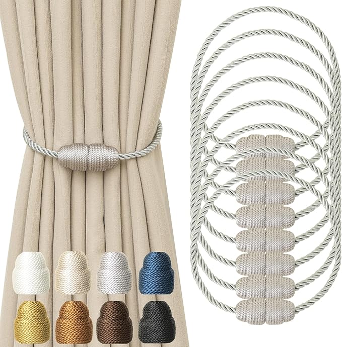 Magnetic Curtain Tiebacks by CurtainTiebacks