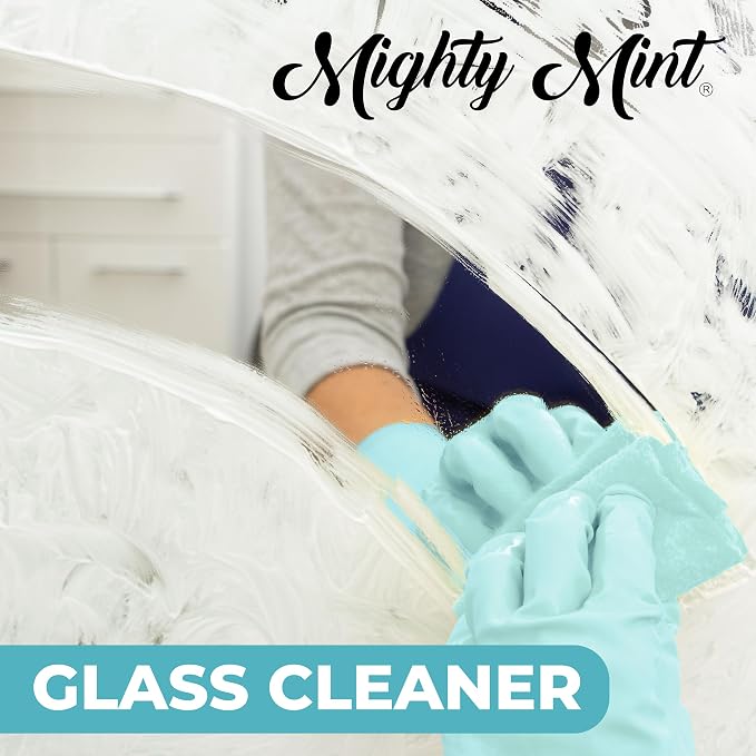 Mighty Mint Glass Cleaner, Ammonia-Free, Streak-Free Spray - Image 4