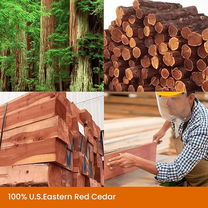 Homode Cedar Balls, Cedar Blocks - Image 4