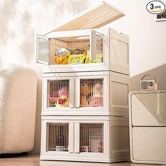 3 Tier Plastic Storage Bins by Gaoaodeyu
