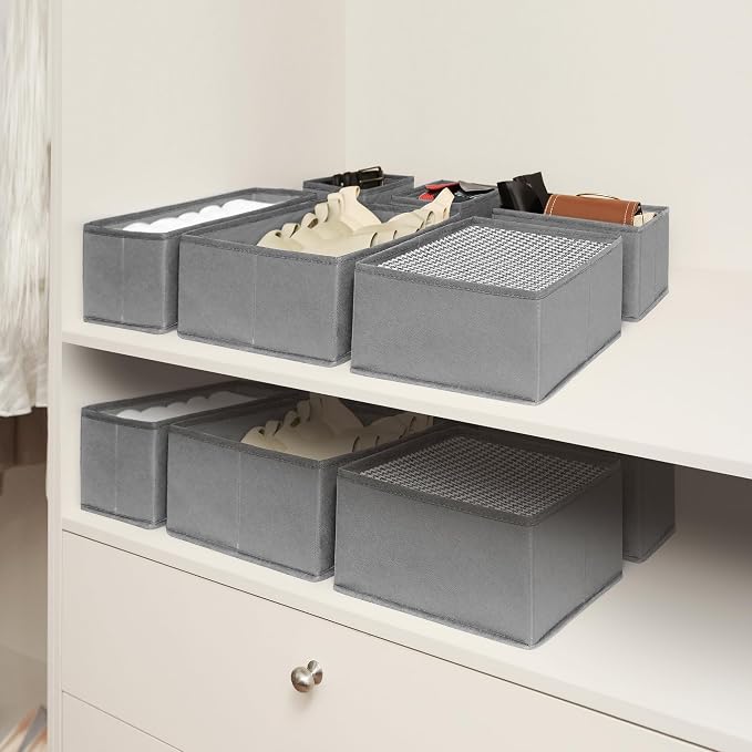 Cupic Cupid Drawer Organizer, Dresser Organizers, Foldabe Drawer Organizer - Image 7