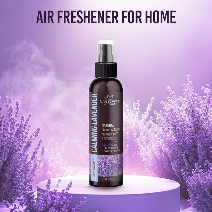 Non-Toxic Odor Eliminator, Natural Lavender Air Freshener Spray - Image 3