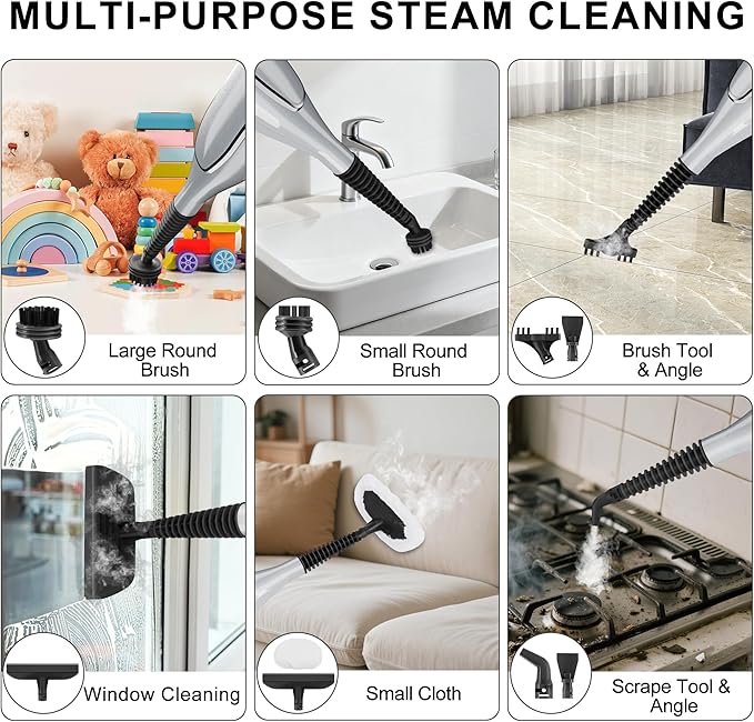 Steam Mop, 11-in-1 Powerful Steam Cleaner - Image 5