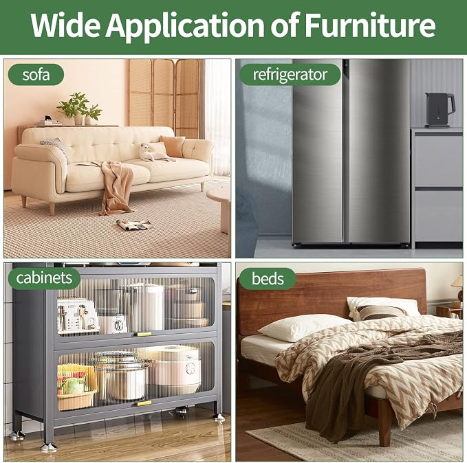 Ezprotekt 2.5" Felt Furniture Movers Sliders - Image 6