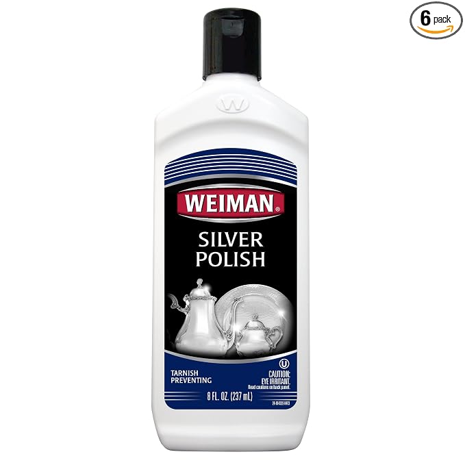 Weiman Silver Polish, Tarnish Preventing 8 fl oz by Weiman