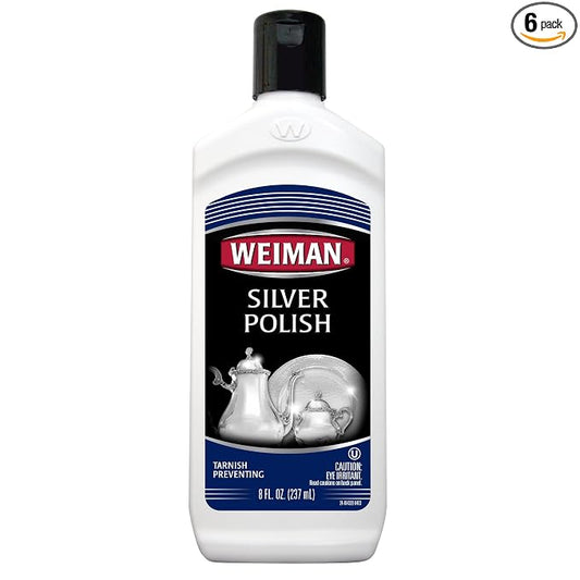 Weiman Silver Polish, Tarnish Preventing 8 fl oz by Weiman