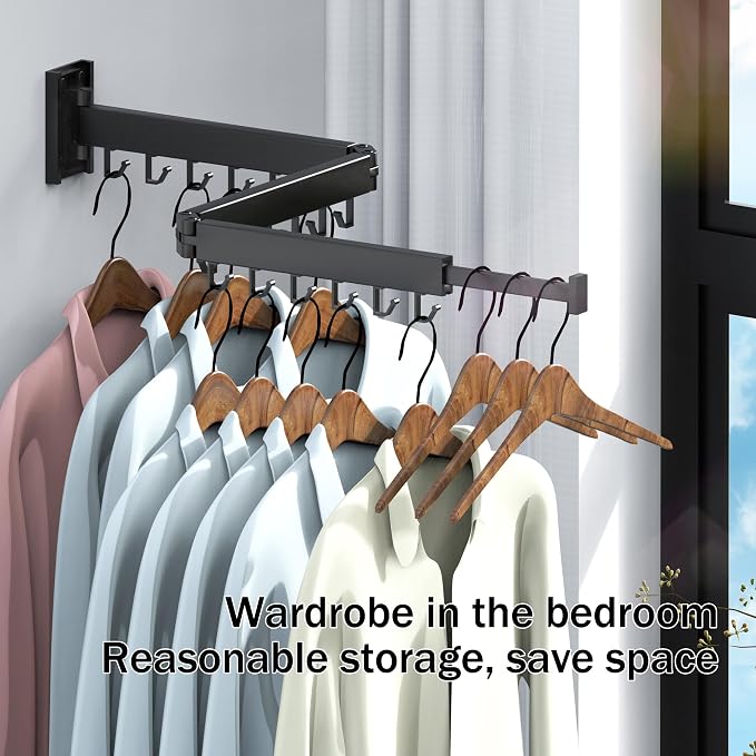 Clothes Drying Rack, Drying Rack Clothing, Luandry Drying Rack, Clothes Hanger - Image 4